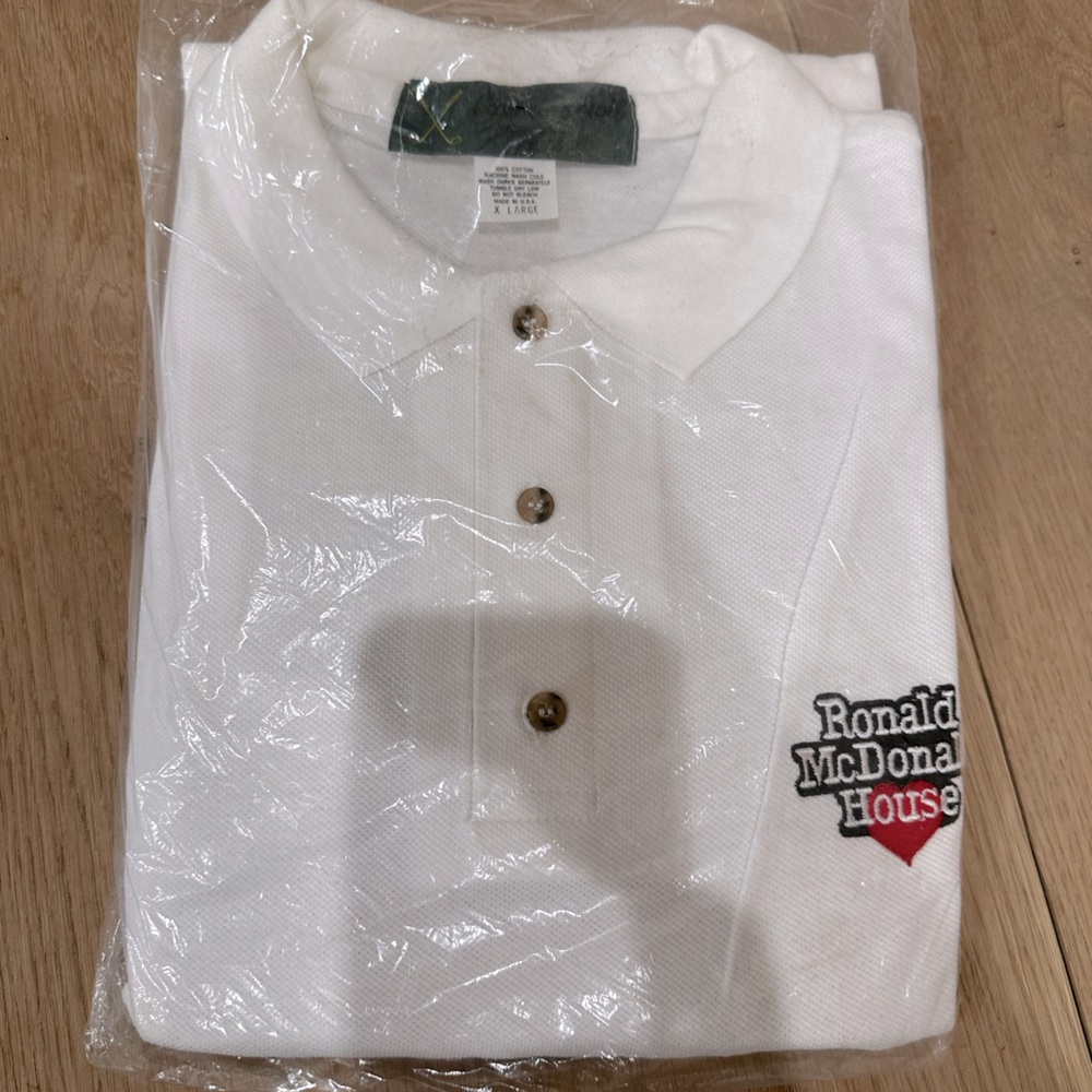 COPY - Ronald McDonald House Golf Shirt, vintage.